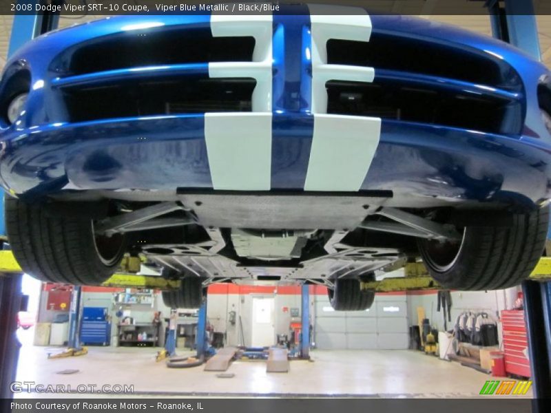 Viper Blue Metallic / Black/Blue 2008 Dodge Viper SRT-10 Coupe