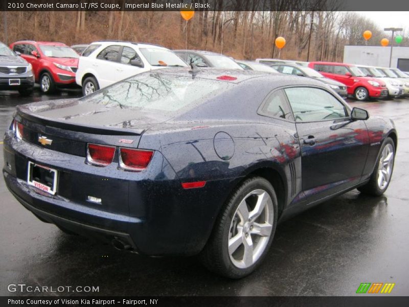 Imperial Blue Metallic / Black 2010 Chevrolet Camaro LT/RS Coupe