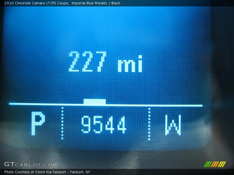 Imperial Blue Metallic / Black 2010 Chevrolet Camaro LT/RS Coupe