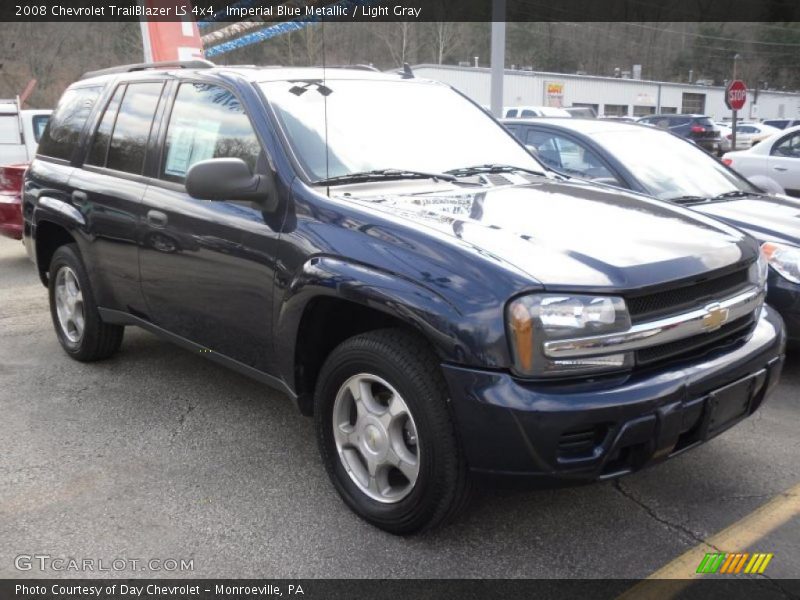 Imperial Blue Metallic / Light Gray 2008 Chevrolet TrailBlazer LS 4x4