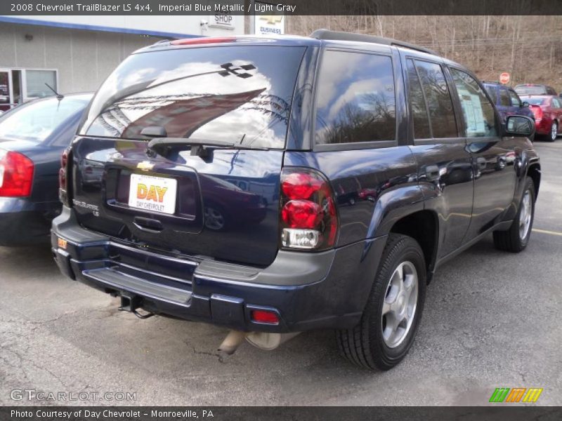 Imperial Blue Metallic / Light Gray 2008 Chevrolet TrailBlazer LS 4x4