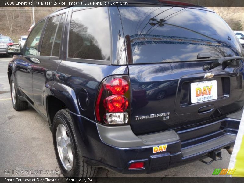 Imperial Blue Metallic / Light Gray 2008 Chevrolet TrailBlazer LS 4x4