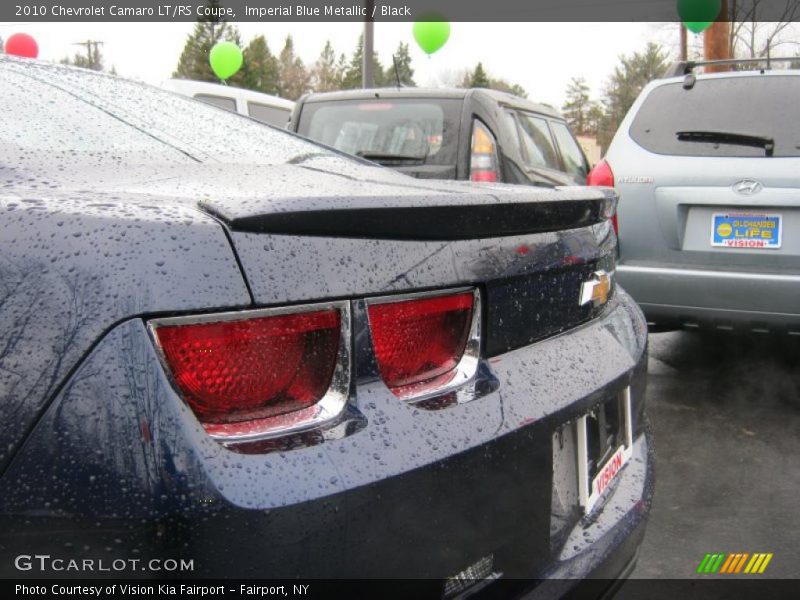 Imperial Blue Metallic / Black 2010 Chevrolet Camaro LT/RS Coupe