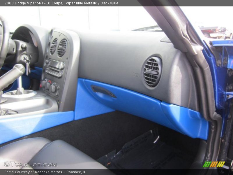 Viper Blue Metallic / Black/Blue 2008 Dodge Viper SRT-10 Coupe