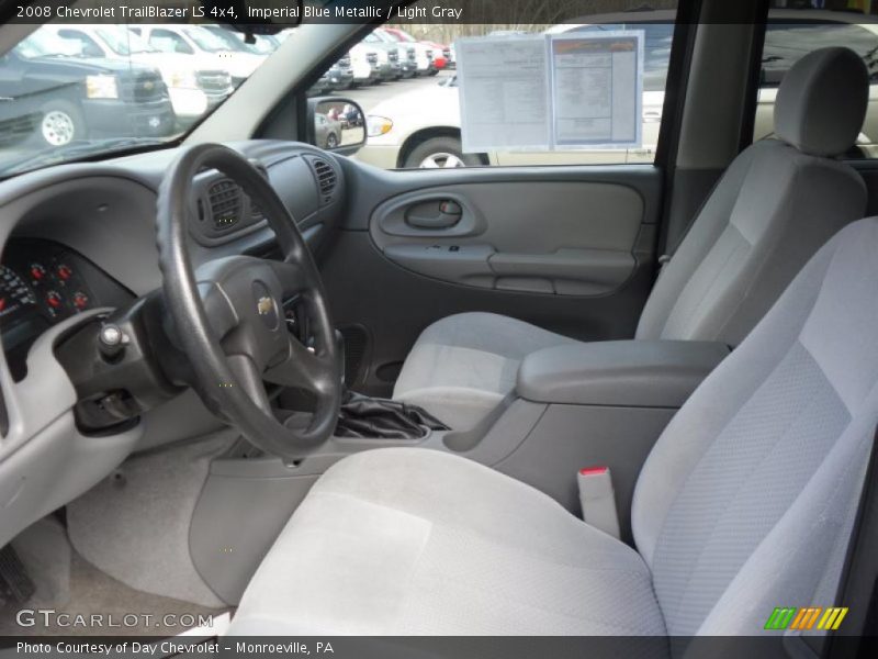 Imperial Blue Metallic / Light Gray 2008 Chevrolet TrailBlazer LS 4x4