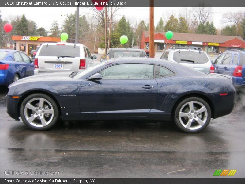 Imperial Blue Metallic / Black 2010 Chevrolet Camaro LT/RS Coupe