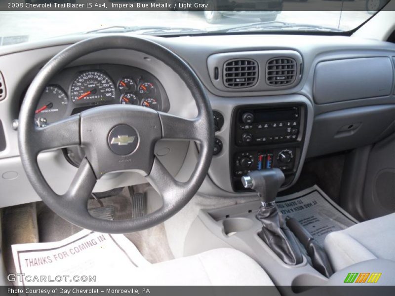 Imperial Blue Metallic / Light Gray 2008 Chevrolet TrailBlazer LS 4x4