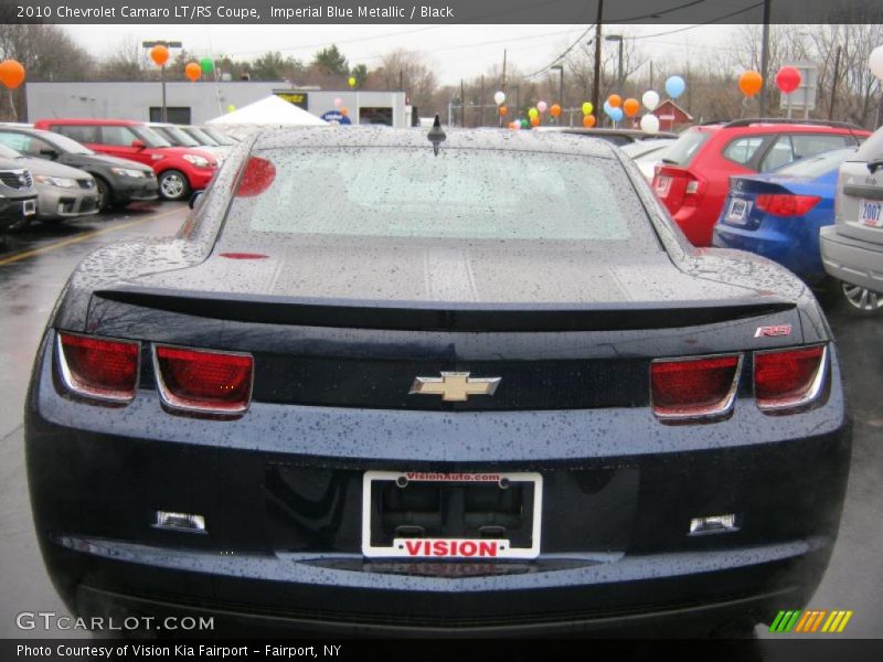 Imperial Blue Metallic / Black 2010 Chevrolet Camaro LT/RS Coupe