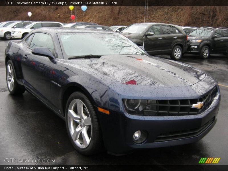 Imperial Blue Metallic / Black 2010 Chevrolet Camaro LT/RS Coupe