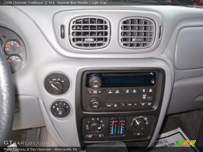 Imperial Blue Metallic / Light Gray 2008 Chevrolet TrailBlazer LS 4x4