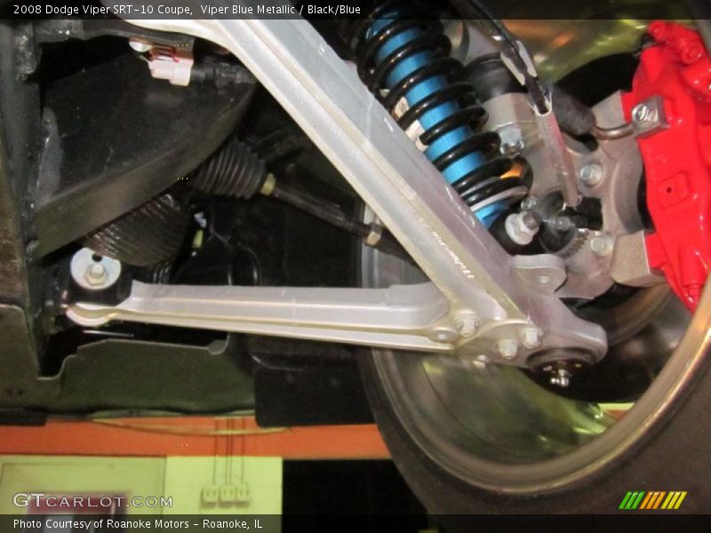 Viper Blue Metallic / Black/Blue 2008 Dodge Viper SRT-10 Coupe