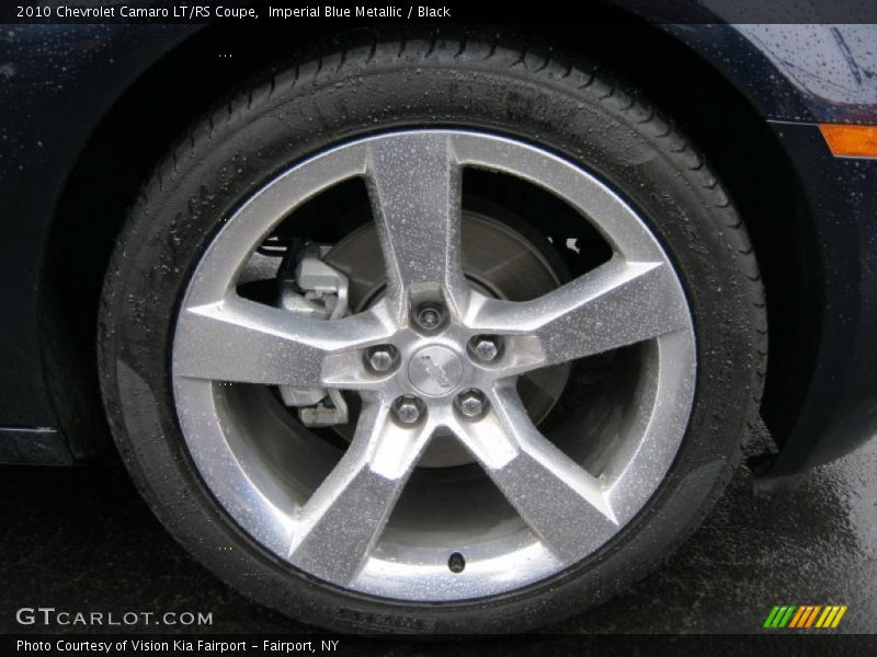 Imperial Blue Metallic / Black 2010 Chevrolet Camaro LT/RS Coupe