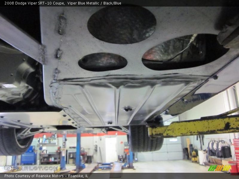 Viper Blue Metallic / Black/Blue 2008 Dodge Viper SRT-10 Coupe