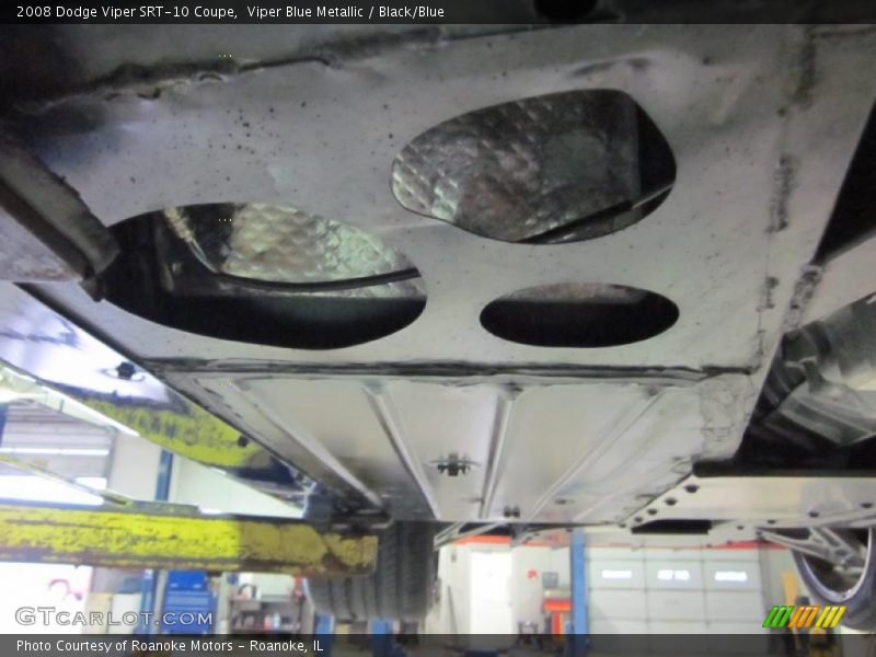 Viper Blue Metallic / Black/Blue 2008 Dodge Viper SRT-10 Coupe