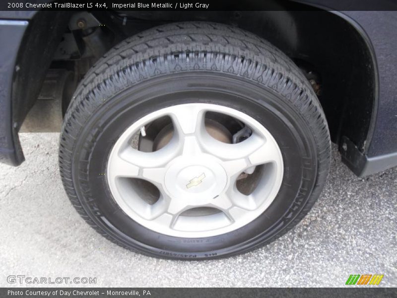 Imperial Blue Metallic / Light Gray 2008 Chevrolet TrailBlazer LS 4x4