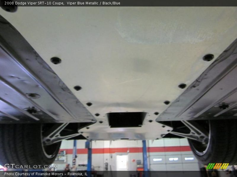 Viper Blue Metallic / Black/Blue 2008 Dodge Viper SRT-10 Coupe