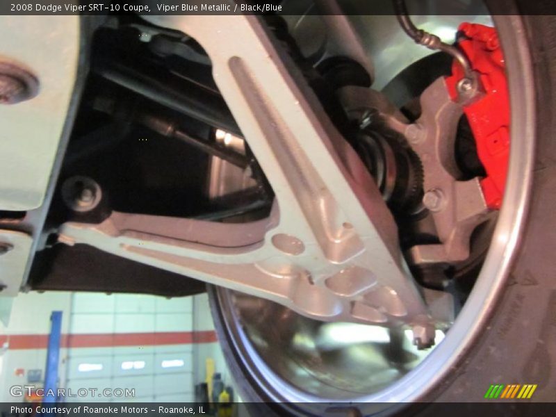 Viper Blue Metallic / Black/Blue 2008 Dodge Viper SRT-10 Coupe