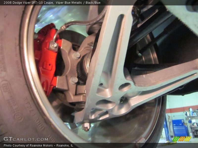 Viper Blue Metallic / Black/Blue 2008 Dodge Viper SRT-10 Coupe