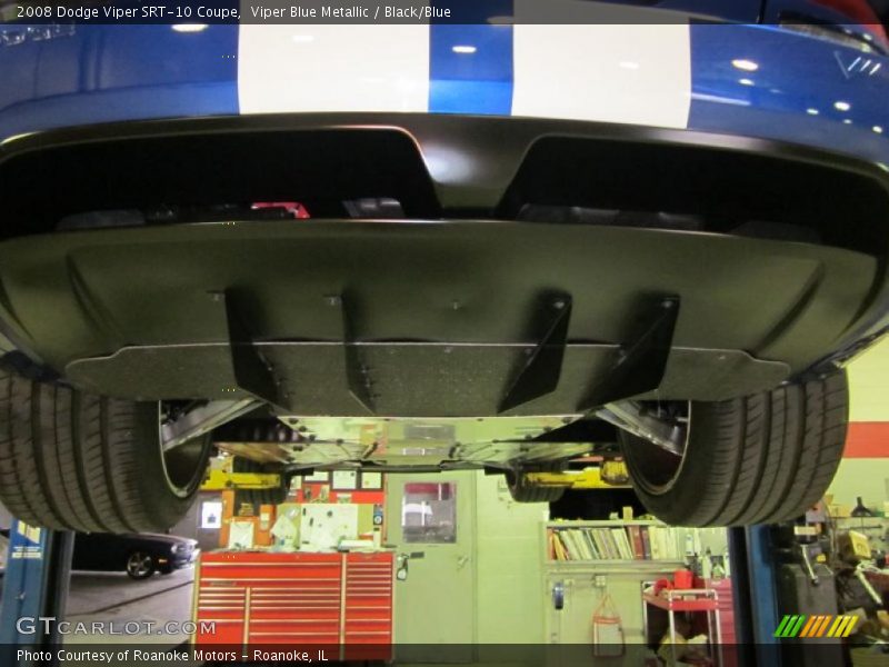 Viper Blue Metallic / Black/Blue 2008 Dodge Viper SRT-10 Coupe