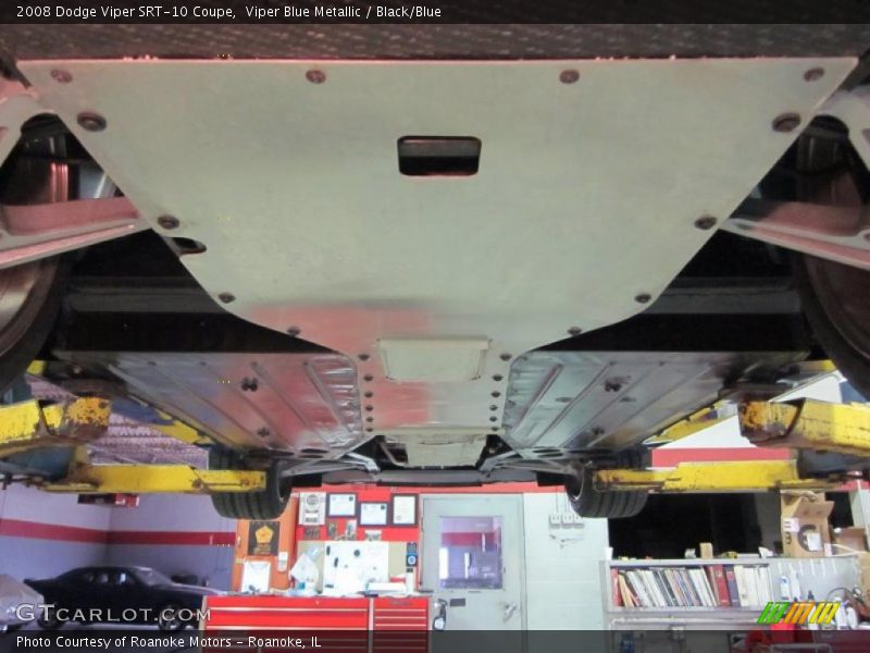 Viper Blue Metallic / Black/Blue 2008 Dodge Viper SRT-10 Coupe