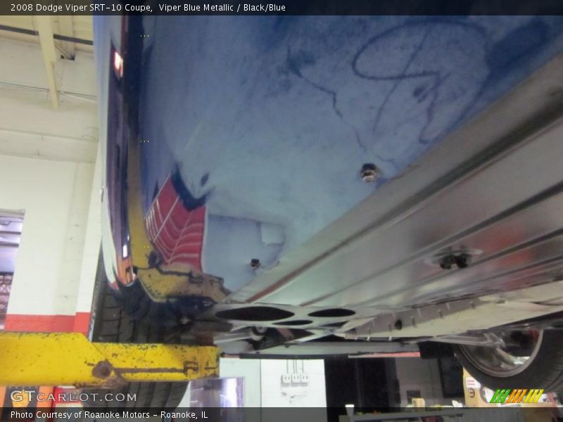 Viper Blue Metallic / Black/Blue 2008 Dodge Viper SRT-10 Coupe