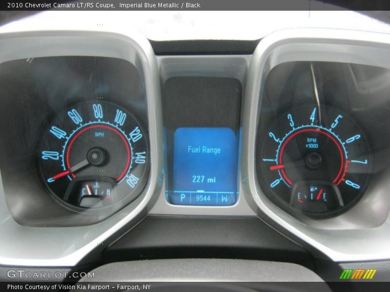 Imperial Blue Metallic / Black 2010 Chevrolet Camaro LT/RS Coupe