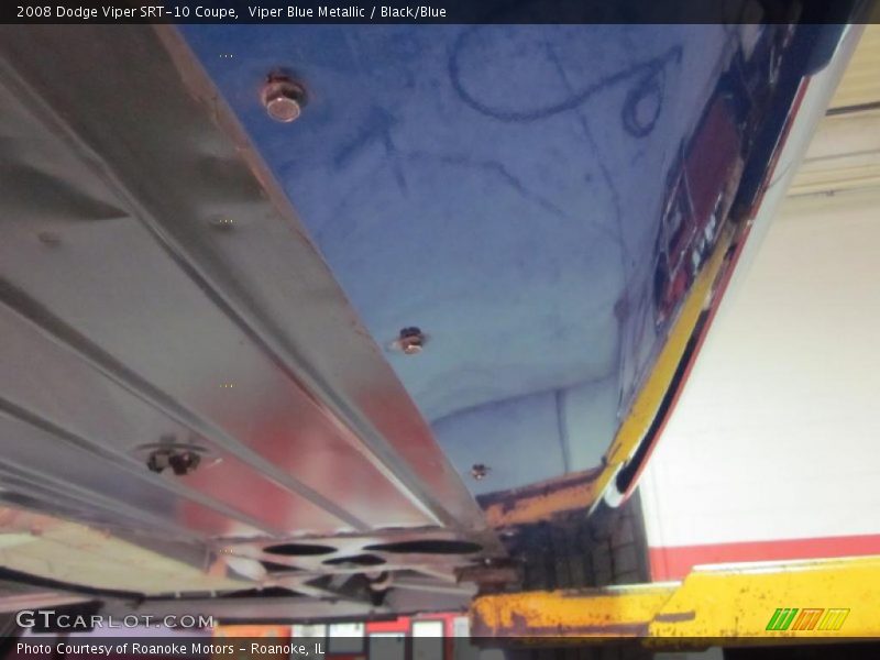 Viper Blue Metallic / Black/Blue 2008 Dodge Viper SRT-10 Coupe