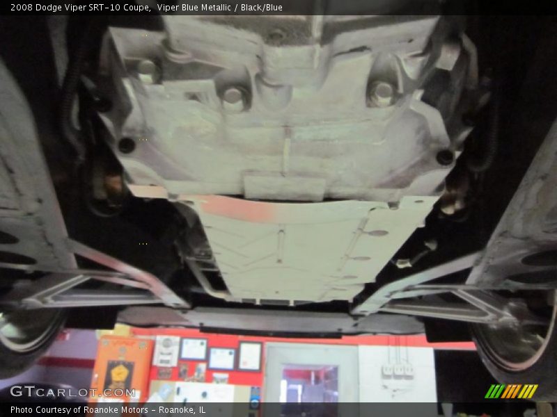 Viper Blue Metallic / Black/Blue 2008 Dodge Viper SRT-10 Coupe