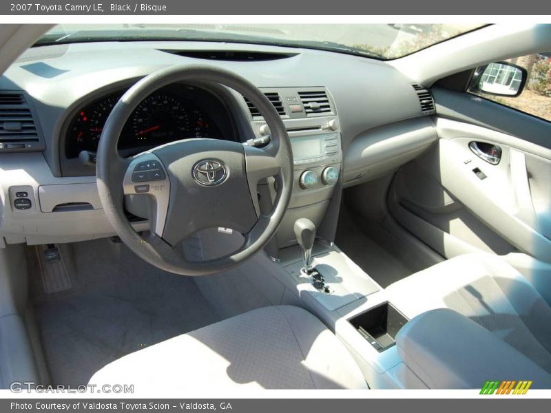 Black / Bisque 2007 Toyota Camry LE