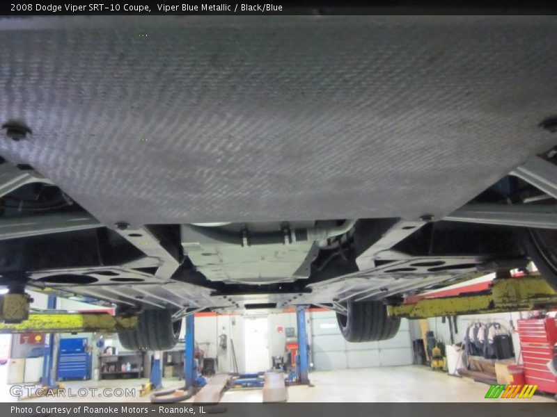 Viper Blue Metallic / Black/Blue 2008 Dodge Viper SRT-10 Coupe