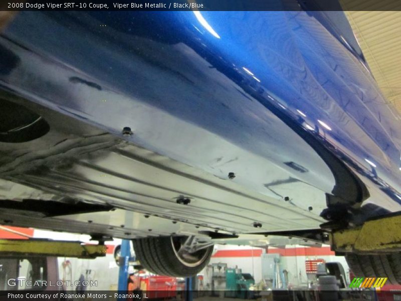 Viper Blue Metallic / Black/Blue 2008 Dodge Viper SRT-10 Coupe