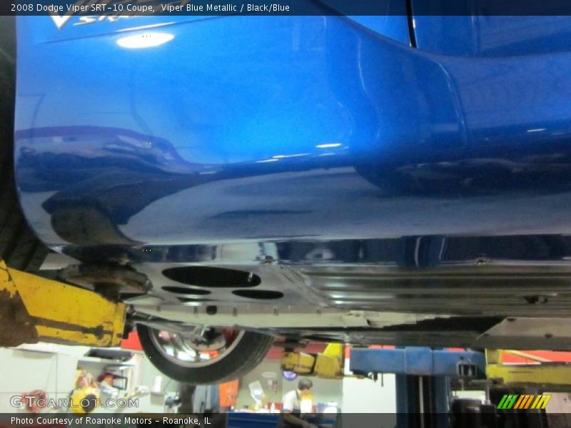 Viper Blue Metallic / Black/Blue 2008 Dodge Viper SRT-10 Coupe