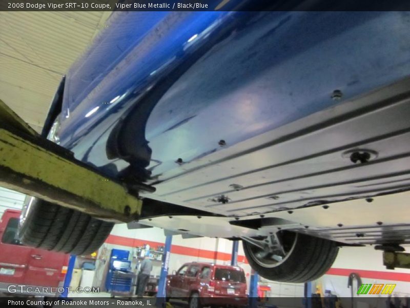 Viper Blue Metallic / Black/Blue 2008 Dodge Viper SRT-10 Coupe