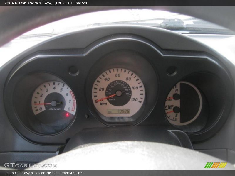 Just Blue / Charcoal 2004 Nissan Xterra XE 4x4