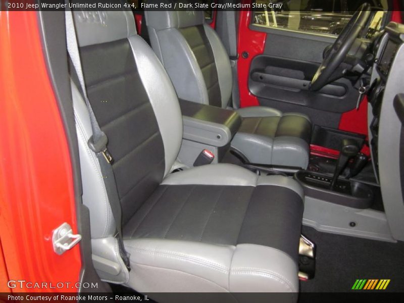  2010 Wrangler Unlimited Rubicon 4x4 Dark Slate Gray/Medium Slate Gray Interior