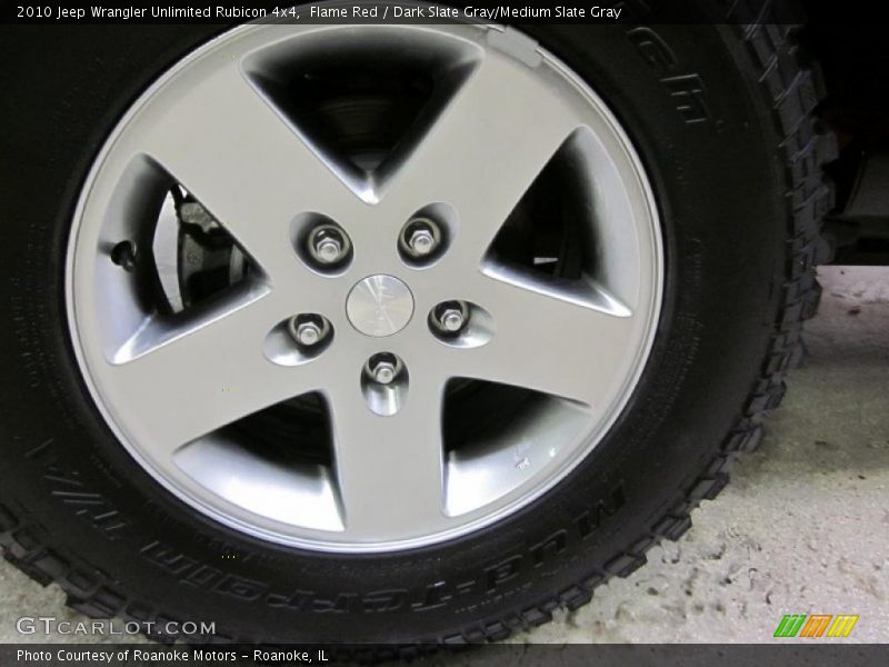  2010 Wrangler Unlimited Rubicon 4x4 Wheel