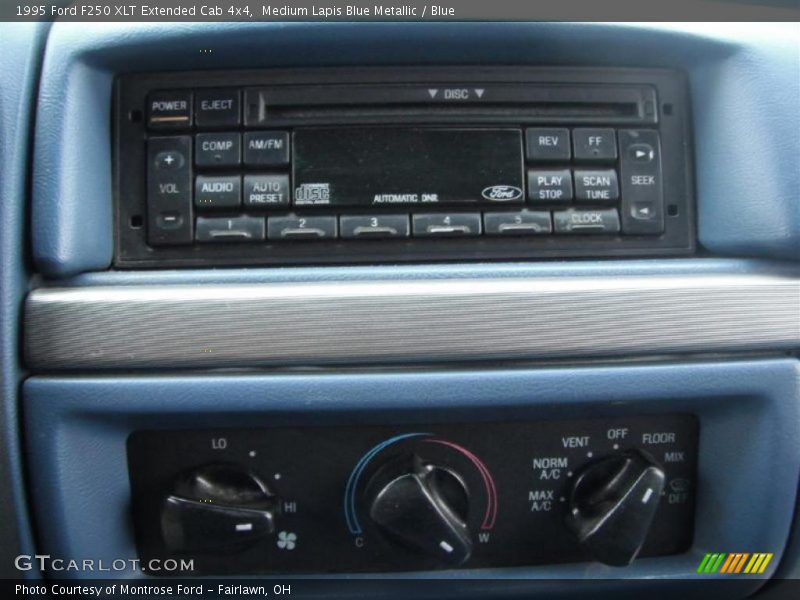 Controls of 1995 F250 XLT Extended Cab 4x4