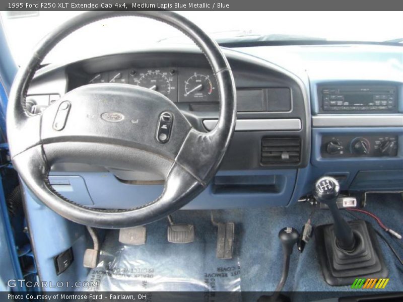 Dashboard of 1995 F250 XLT Extended Cab 4x4