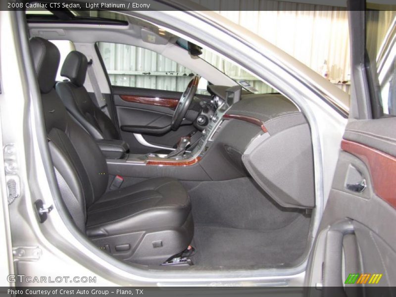 Light Platinum / Ebony 2008 Cadillac CTS Sedan