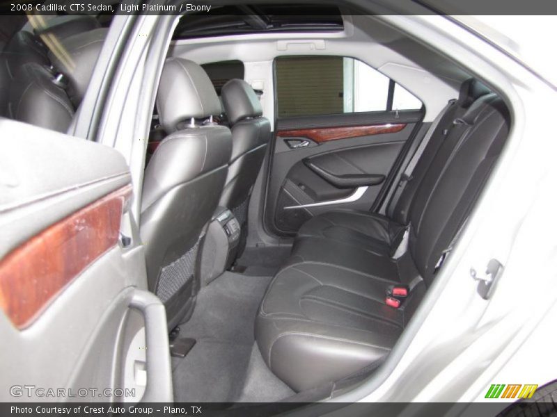 Light Platinum / Ebony 2008 Cadillac CTS Sedan