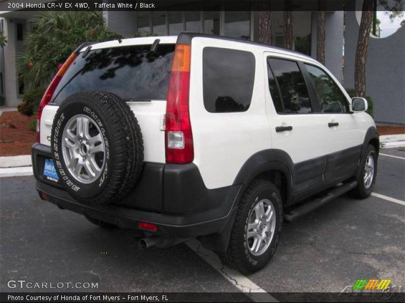 Taffeta White / Black 2004 Honda CR-V EX 4WD