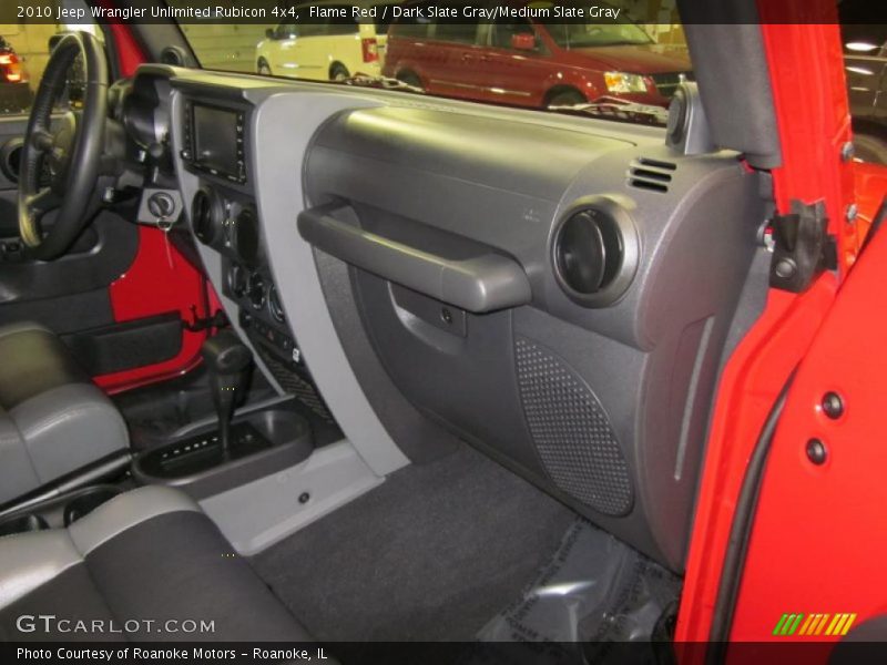 Flame Red / Dark Slate Gray/Medium Slate Gray 2010 Jeep Wrangler Unlimited Rubicon 4x4