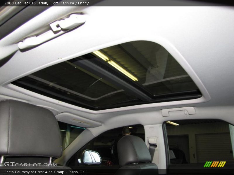 Light Platinum / Ebony 2008 Cadillac CTS Sedan