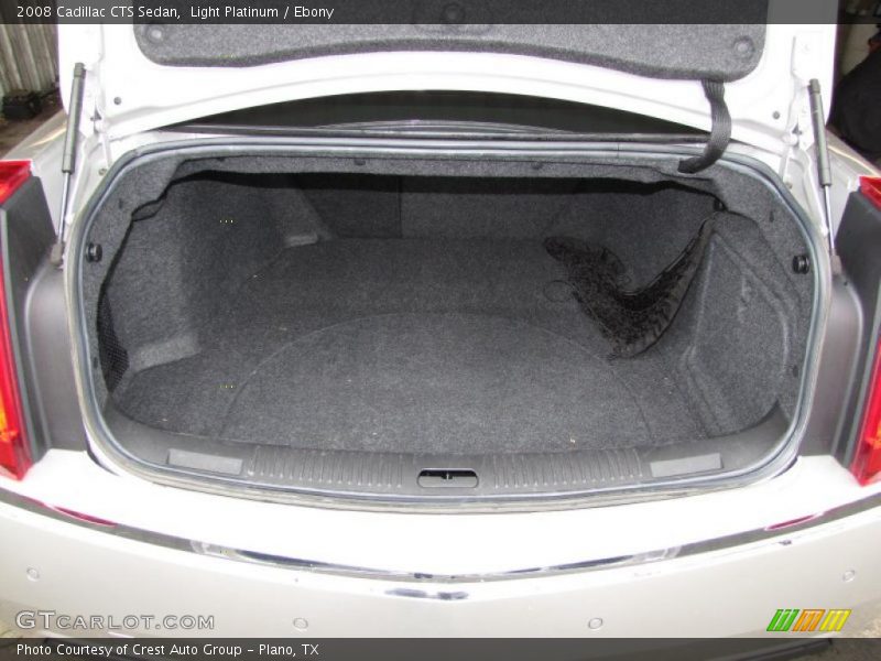 Light Platinum / Ebony 2008 Cadillac CTS Sedan