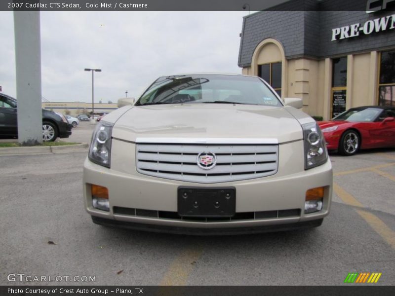 Gold Mist / Cashmere 2007 Cadillac CTS Sedan