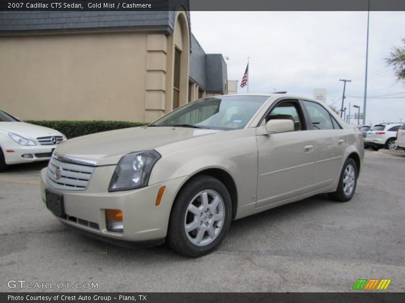 Gold Mist / Cashmere 2007 Cadillac CTS Sedan