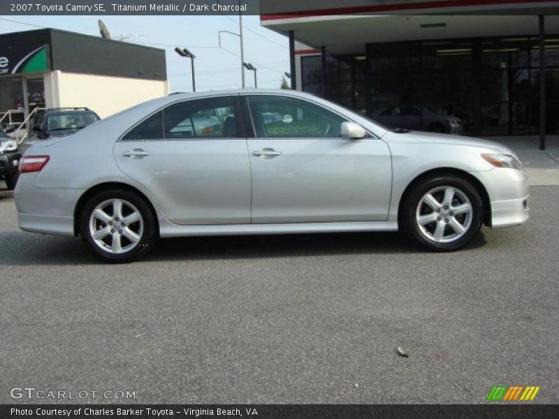 Titanium Metallic / Dark Charcoal 2007 Toyota Camry SE