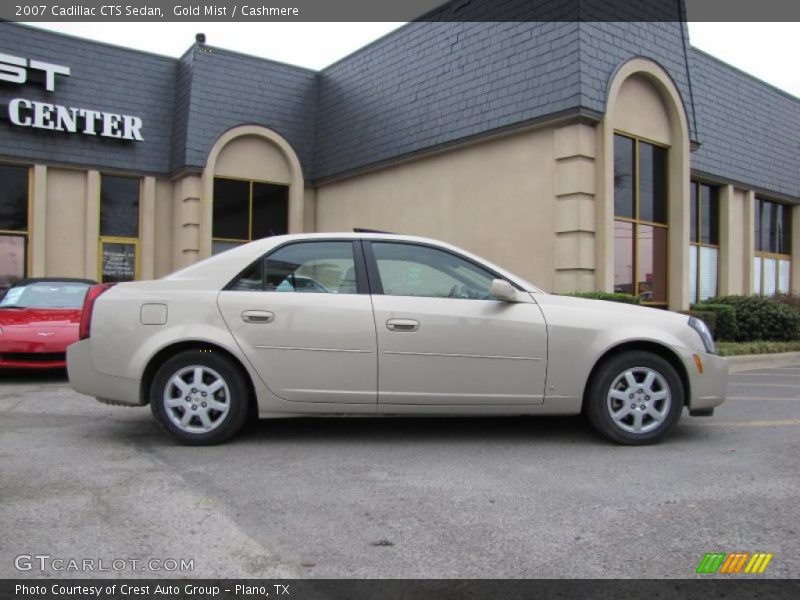 Gold Mist / Cashmere 2007 Cadillac CTS Sedan