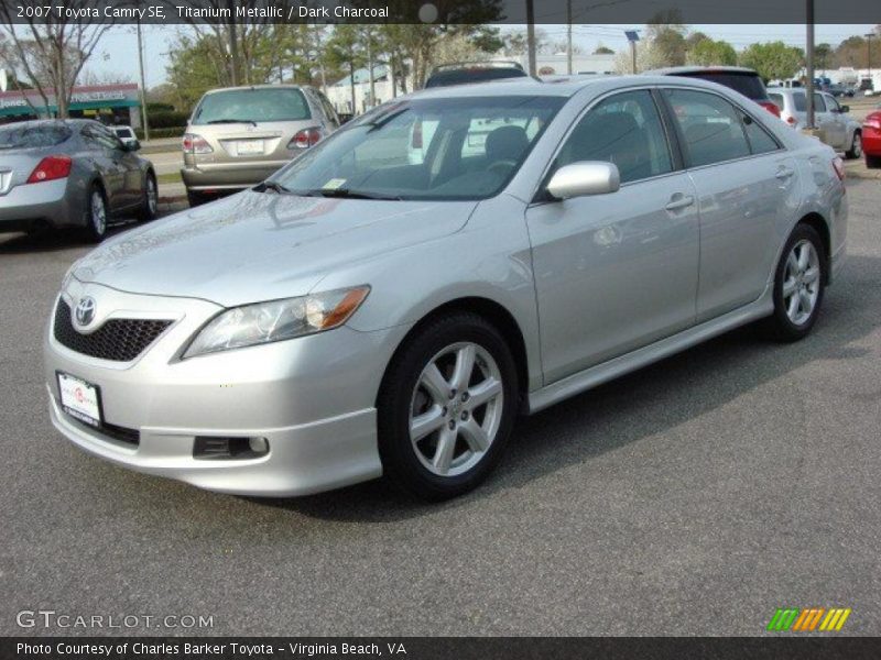 Titanium Metallic / Dark Charcoal 2007 Toyota Camry SE