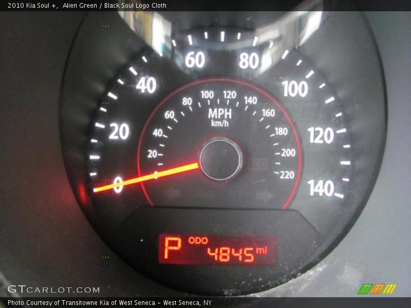 Alien Green / Black Soul Logo Cloth 2010 Kia Soul +